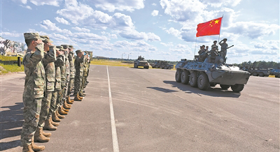 中白陸軍聯(lián)合訓練舉行閉幕式